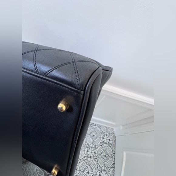 Chanel Black Quilted Lambskin Supermodel tote with gold hardware - Picture 15 of 16